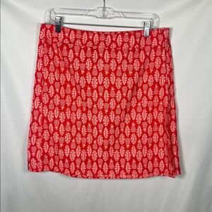 Rip Skirt Hawaii Cover Up Activewear Wrap Skirt In Red & Pink Sz M length 1